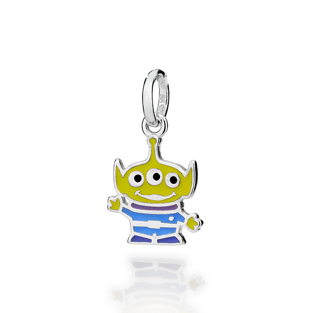 Pingente Prata Alien (toy Story) Rommanel 840215 Vb