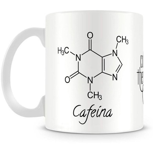 CANECA + CAIXINHA PARA PRESENTE Quimica Biomedicina  Formula  Quimica Presente Bio
