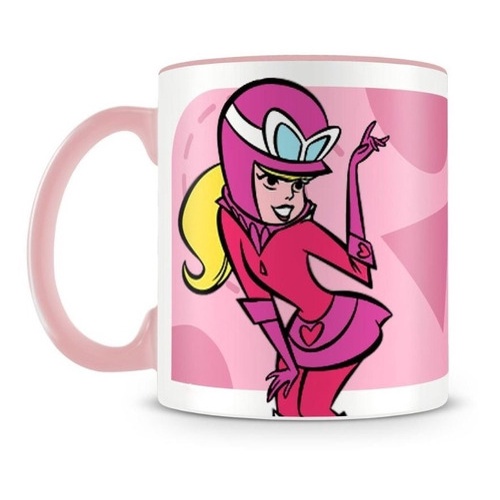 CANECA + CAIXINHA PARA PRESENTE Penelope Charmosa Musa Corrida Maluca 1740 Nova Coleção