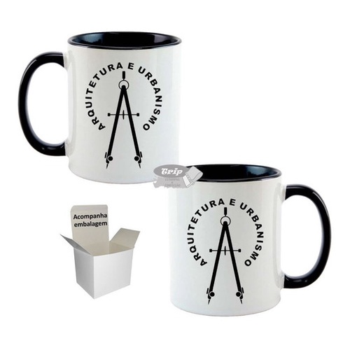 CANECA + CAIXINHA PARA PRESENTE Arq Urban Arq Urbanismo Arquitetura Nova Coleção
