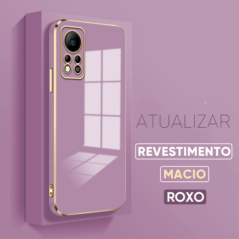Capinha Para Infinix Hot 11S NFC Case Soft Shiny Capa De Celular 1000 em Oferta na Shopee