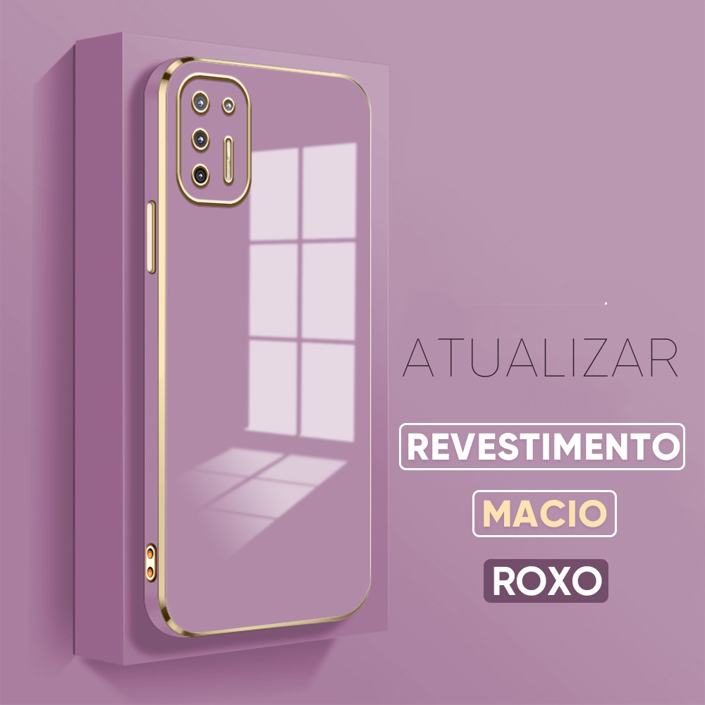 Capinha Para Motorola Moto G9 Plus Case Soft Shiny Capa De Celular 1000 em Oferta na Shopee