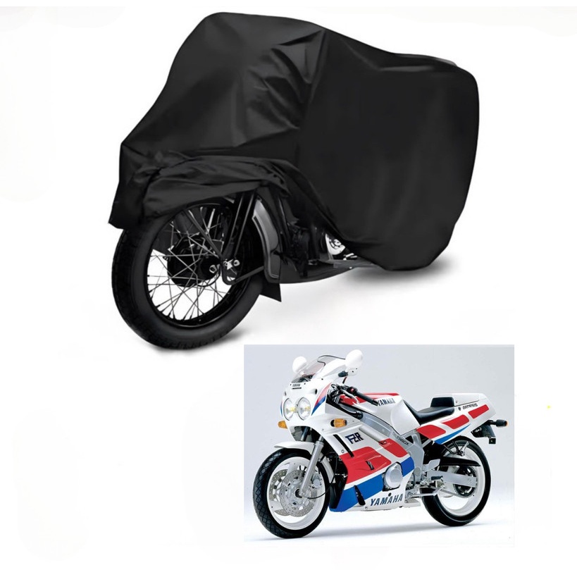 Capa de Cobrir Moto em Couro Impermeável Anti-Uv Protetora Anti-Risco para Yamaha FZR 600