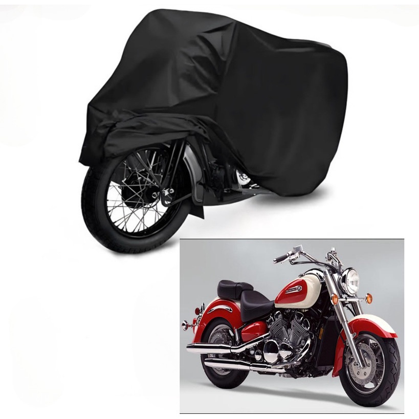 Capa de Cobrir Moto em Couro Impermeável Anti-Uv Protetora Anti-Risco para Yamaha Royal Star 1300
