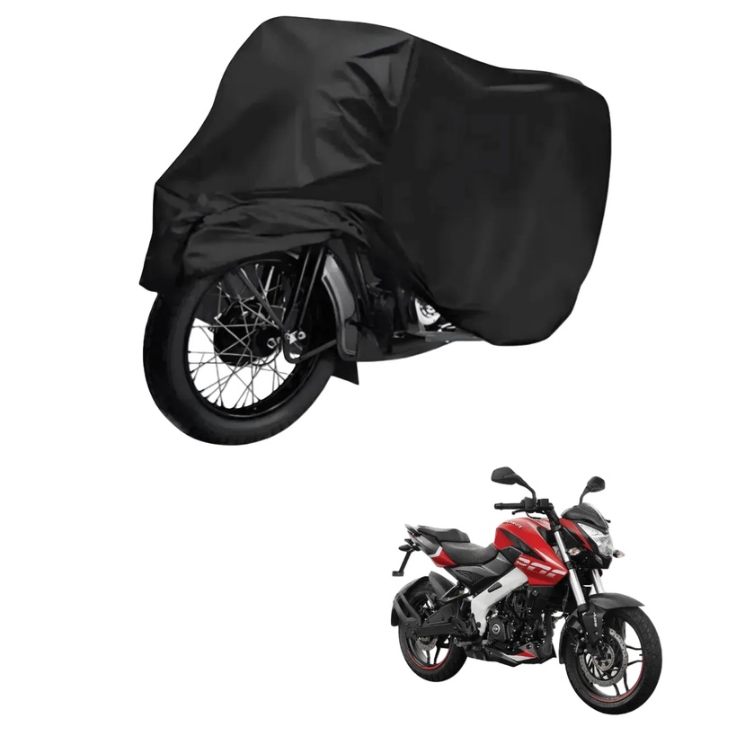 Capa de Cobrir Moto em Couro Impermeável Anti-Uv Protetora Anti-Risco para Bajaj Dominar 200