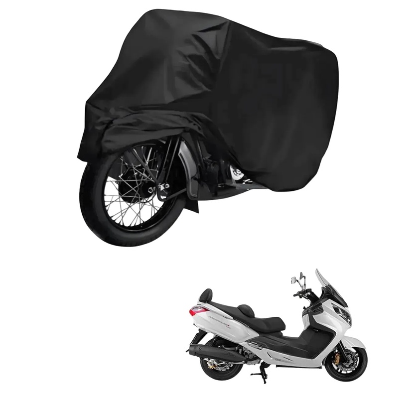 Capa de Cobrir Moto em Couro Impermeável Anti-Uv Protetora Anti-Risco para Dafra Maxsym 400i