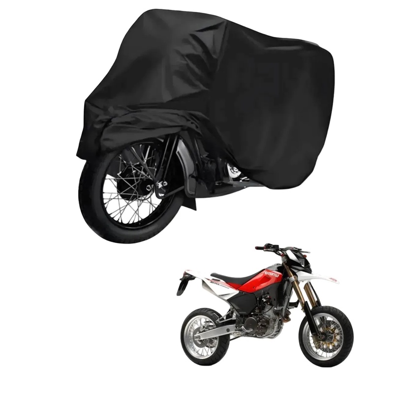 Capa de Cobrir Moto em Couro Impermeável Anti-Uv Protetora Anti-Risco para Husqvarna SM 610