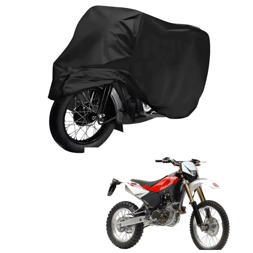 Capa de Cobrir Moto em Couro Impermeável Anti-Uv Protetora Anti-Risco para Husqvarna TE 610