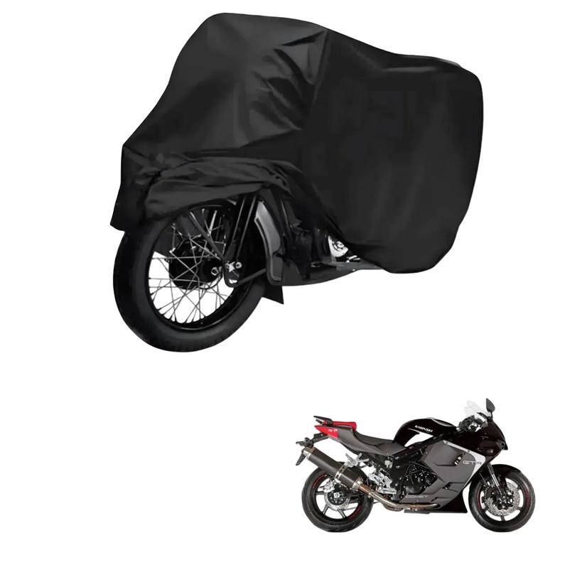 Capa de Cobrir Moto em Couro Impermeável Anti-Uv Protetora Anti-Risco para Kasinski Comet GT 250