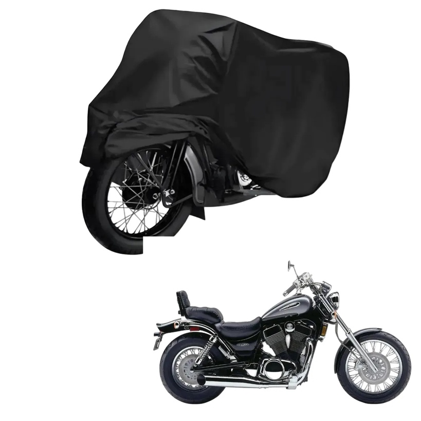 Capa de Cobrir Moto em Couro Impermeável Anti-Uv Protetora Anti-Risco para Suzuki Intruder VS 1400 GLP