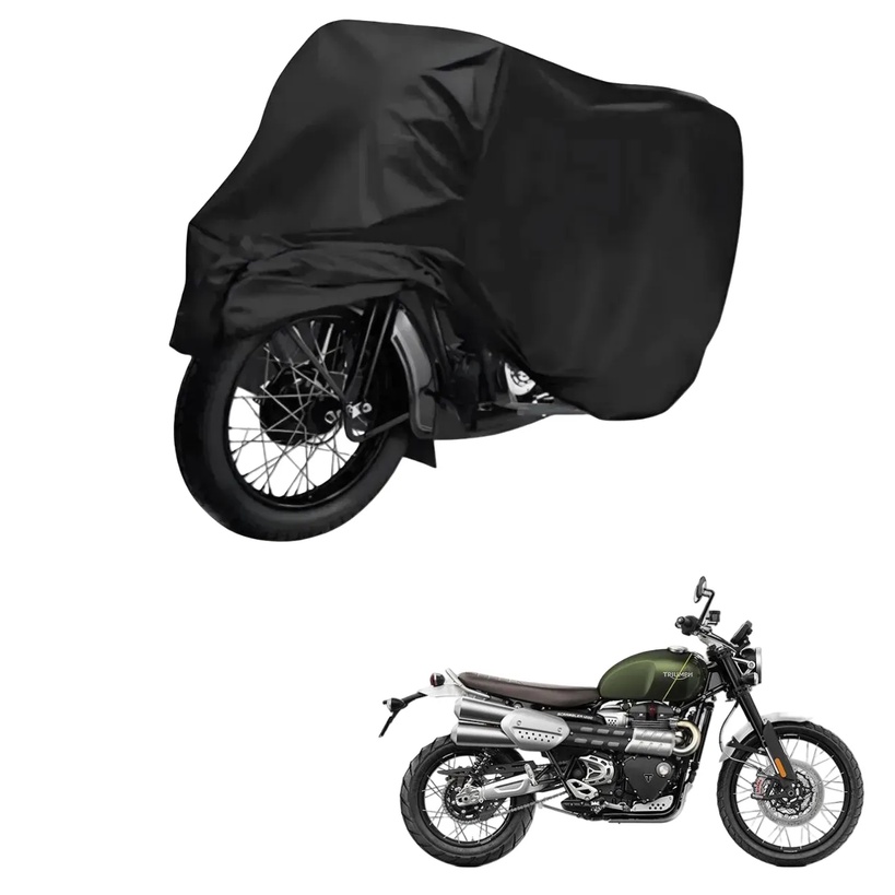 Capa de Cobrir Moto em Couro Impermeável Anti-Uv Protetora Anti-Risco para Triumph Scrambler 1200 XC