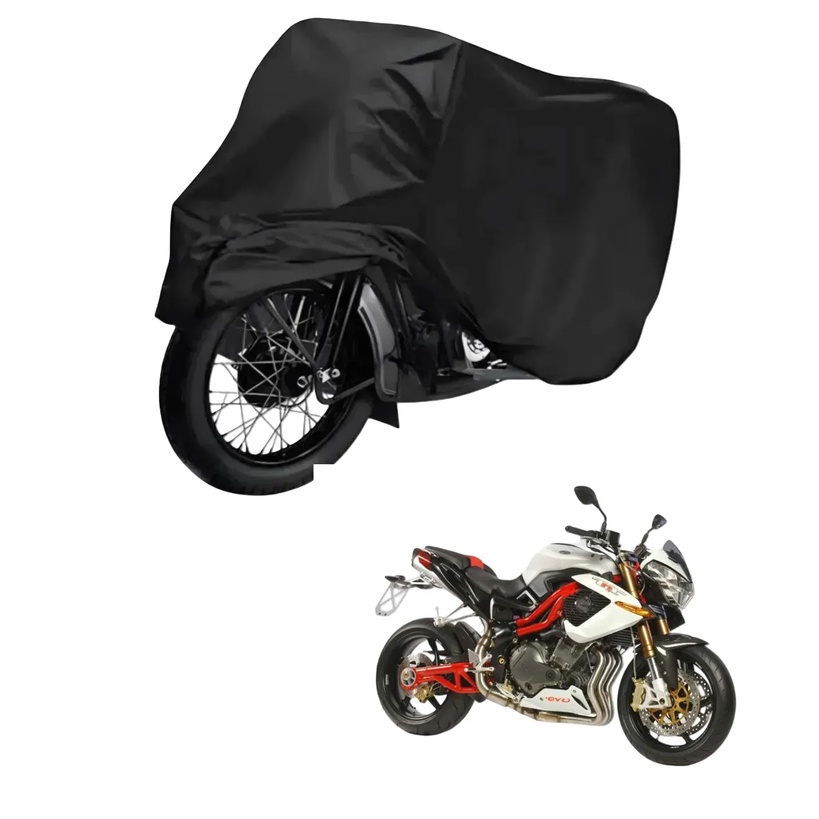 Capa de Cobrir Moto em Couro Impermeável Anti-Uv Protetora Anti-Risco para Benelli TNT 1130 Sport evo