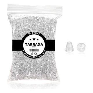 Tarracha Brinco Silicone Atacado - 100 Pçs em Oferta na Shopee