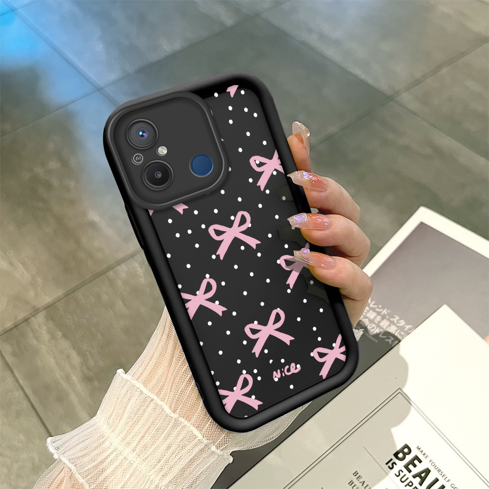 Capa Para Xiaomi Redmi 11A 12C Poco C55 Capinha Macio Normal Preto Silicone De Celular Case 5119 TYB em Oferta na Shopee