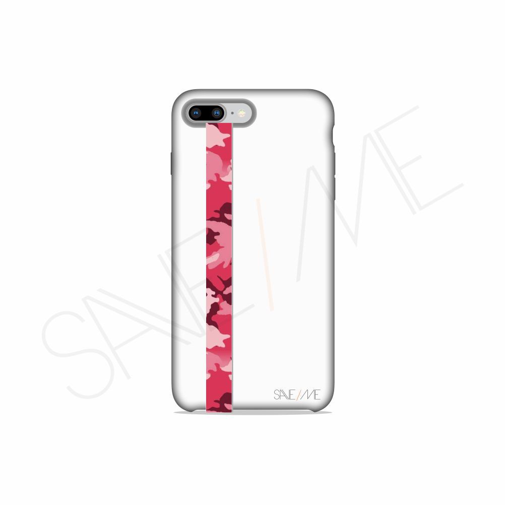 Fita Salva Celular Anti Queda Save Me Camuflado Rosa