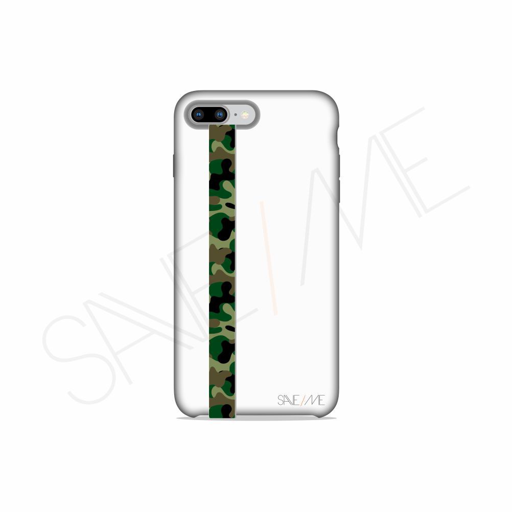 Fita Salva Celular Anti Queda Save Me Camuflado Verde