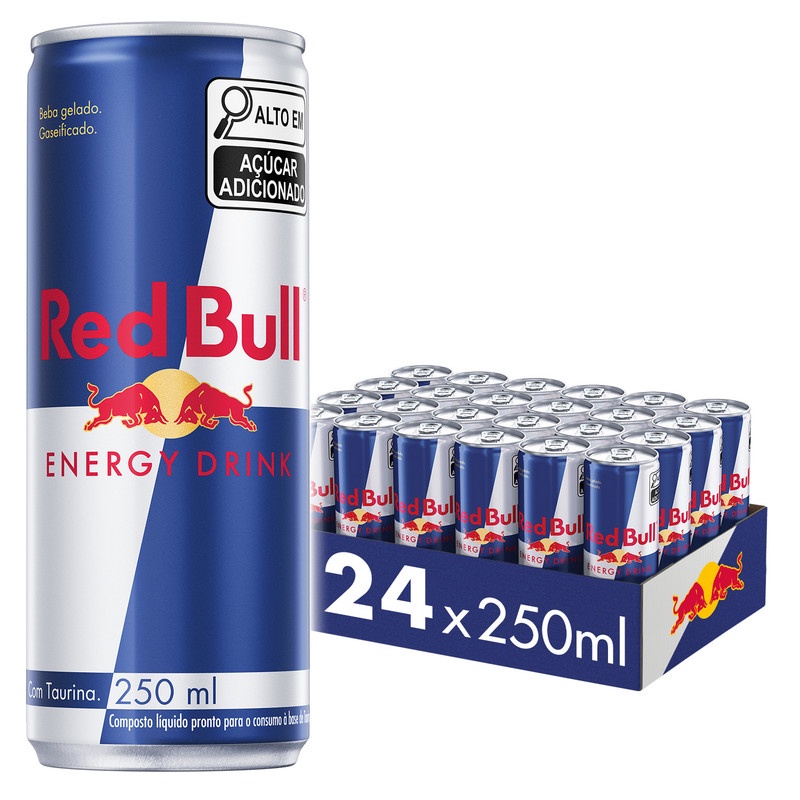 Pack de 24 latas Red Bull Energético, Energy Drink, 250ml