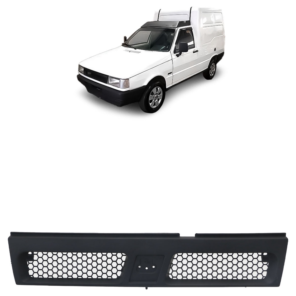 Grade Parachoque Dianteiro Fiorino 1998 1999 Preto - Spare Parts and Accessories for Vehicles