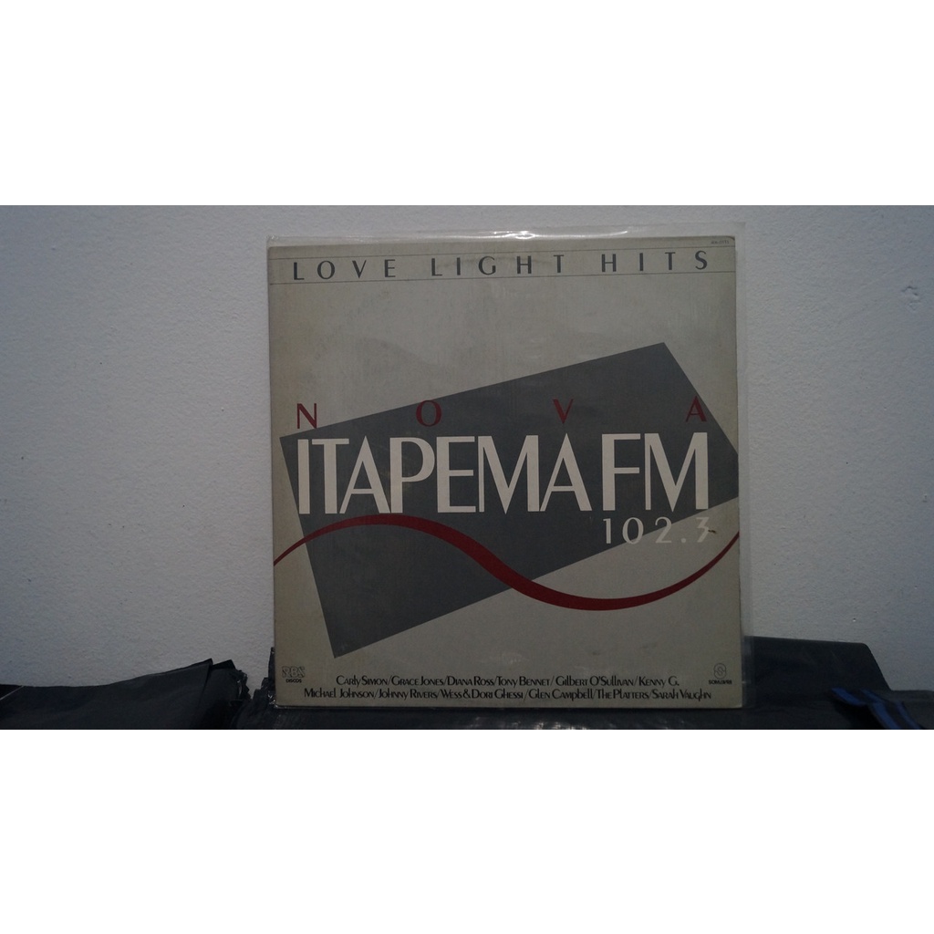 Lp/Vinil - Nova Itapema Fm 102.3 - Love Light Hits