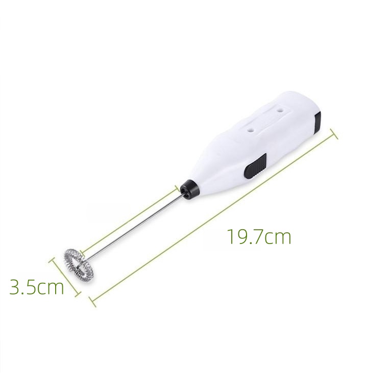 Mini Mixer Batedor De Bebidas Café Leite Ovos Clara Portátil Elétrico Inox Misturador Promoção