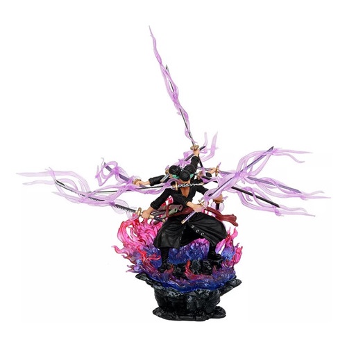 Boneco Figure Action One Piece Asura Roronoa Zoro Estatua