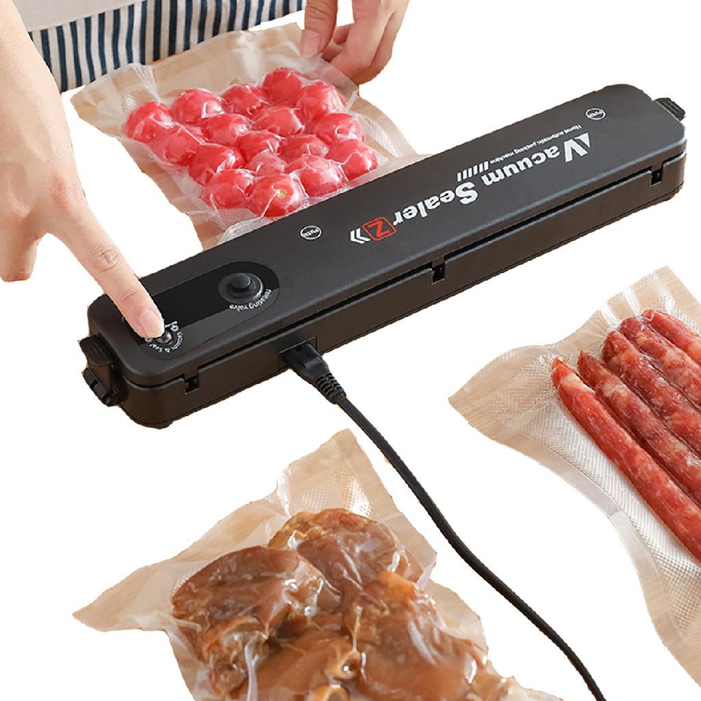 Máquina Seladora Automática De Alimentos A Vácuo Bivolt em Oferta na Shopee