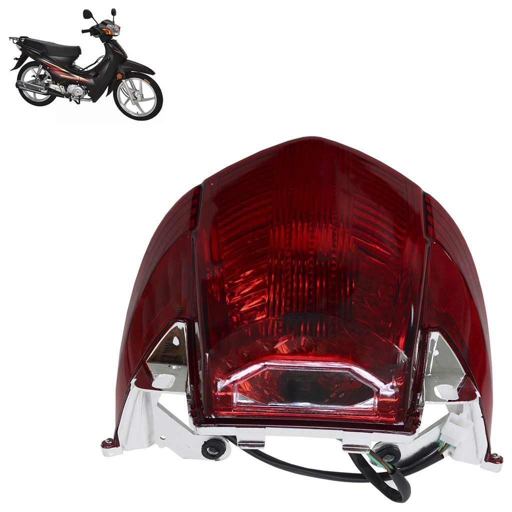 Lanterna Traseira Jet 49 2012 2013 2014 2015 2016 Vermelho Estriada Acrílico Com Lâmpada em Oferta na Shopee