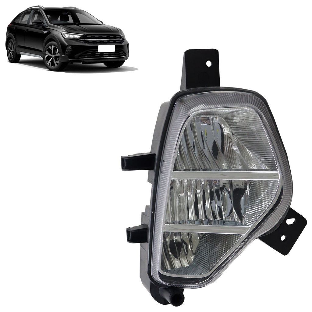 Farol Milha Auxiliar Nivus 2018 2019 2020 2021 2022 2023 Led Lisa