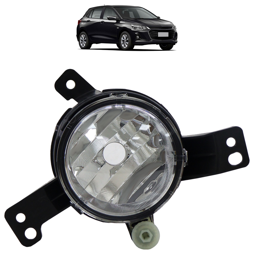 Farol Milha Auxiliar Onix 2020 2021 2022 2023 2024 Manual Lisa em Oferta na Shopee