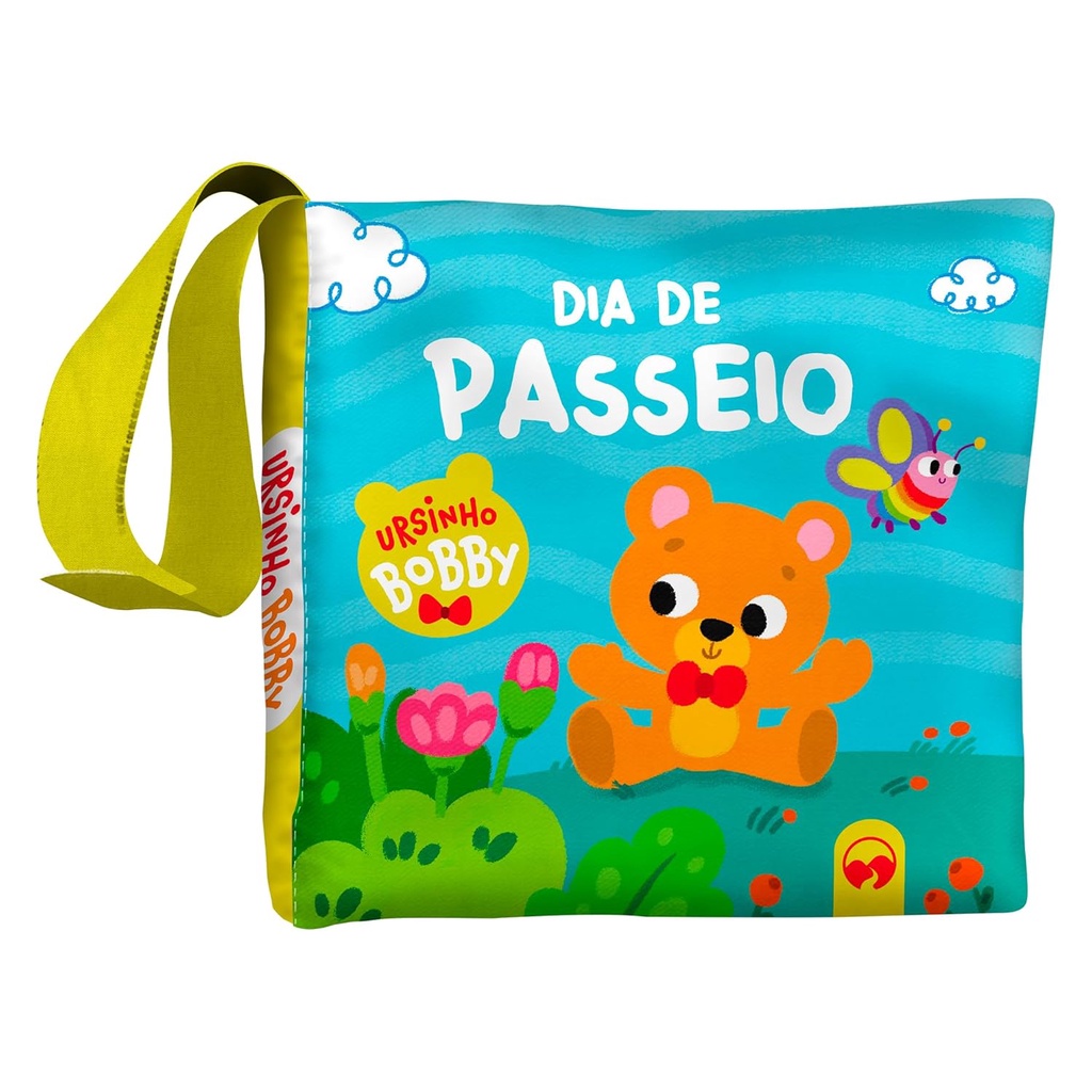 Livro Bebe Feliz Turminha Do Bobby - Livro De Pano