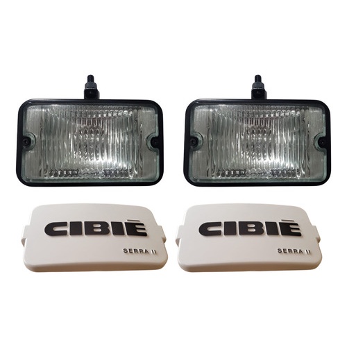 Kit Farol De Milha Serra Ii Auxiliar Raiado Chevette Opala