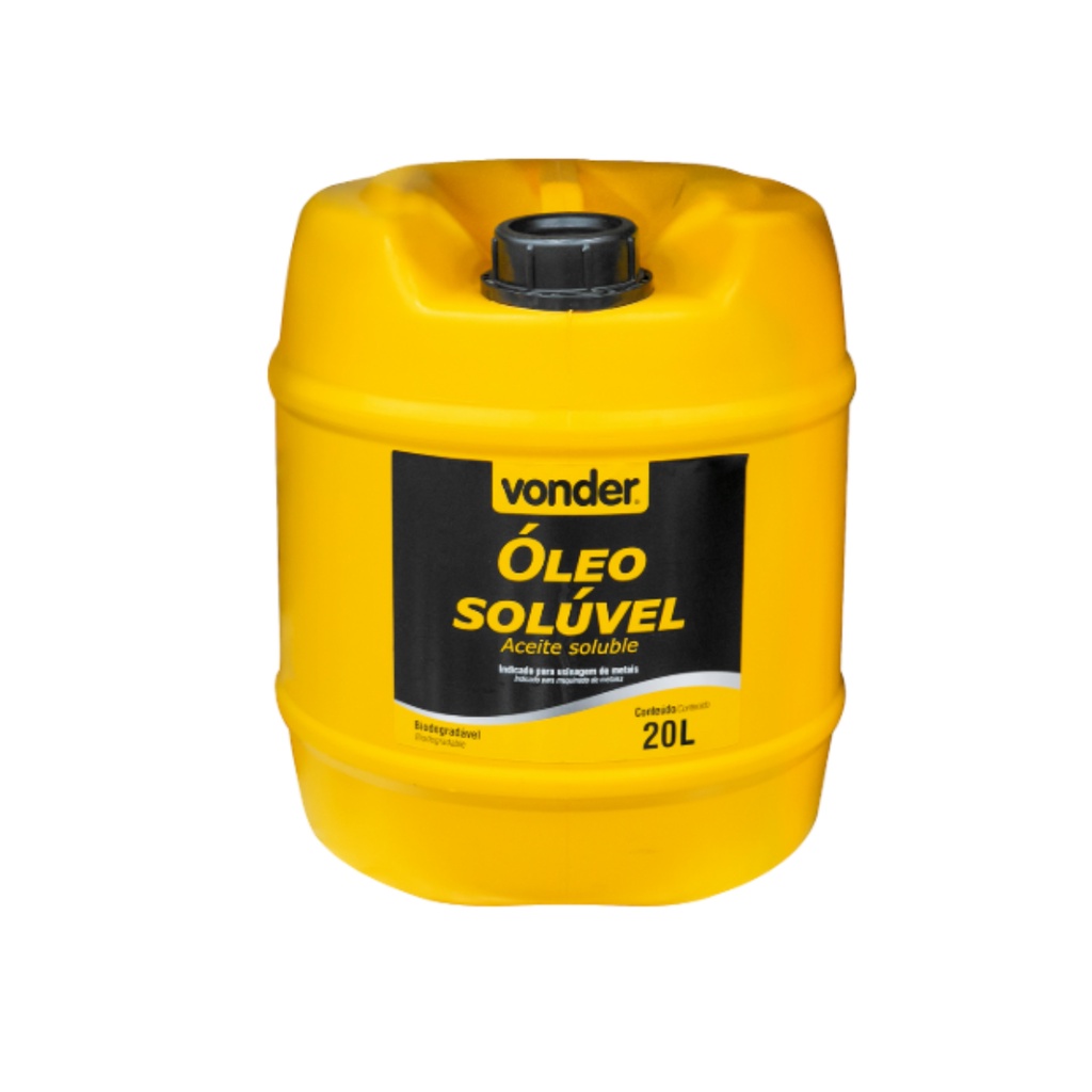 Óleo Solúvel 20L p/ Torno Fresa Serras Retífica CNC