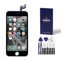 Tela Iphone 6S Compatível Apple Display Frontal Touch Empório do Celular Standard + Kit instalação ferramentas