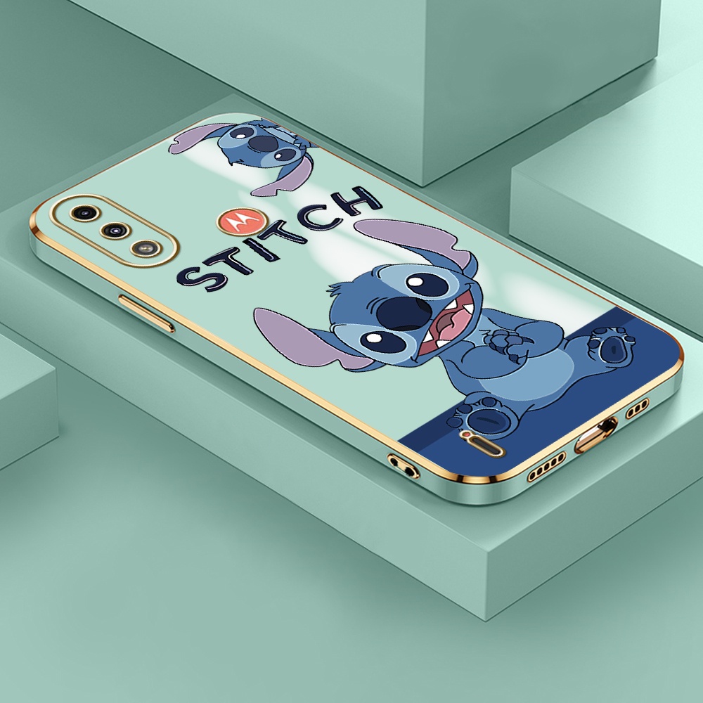 Capa Para Motorola Moto E7 E7i Power Capinha De Celular Stitch Soft Case 1223 DD