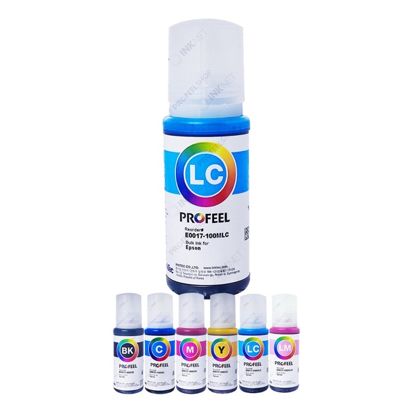 Tinta 100ml Profeel E0017 Corante T673 T544 T664 L805 L1800