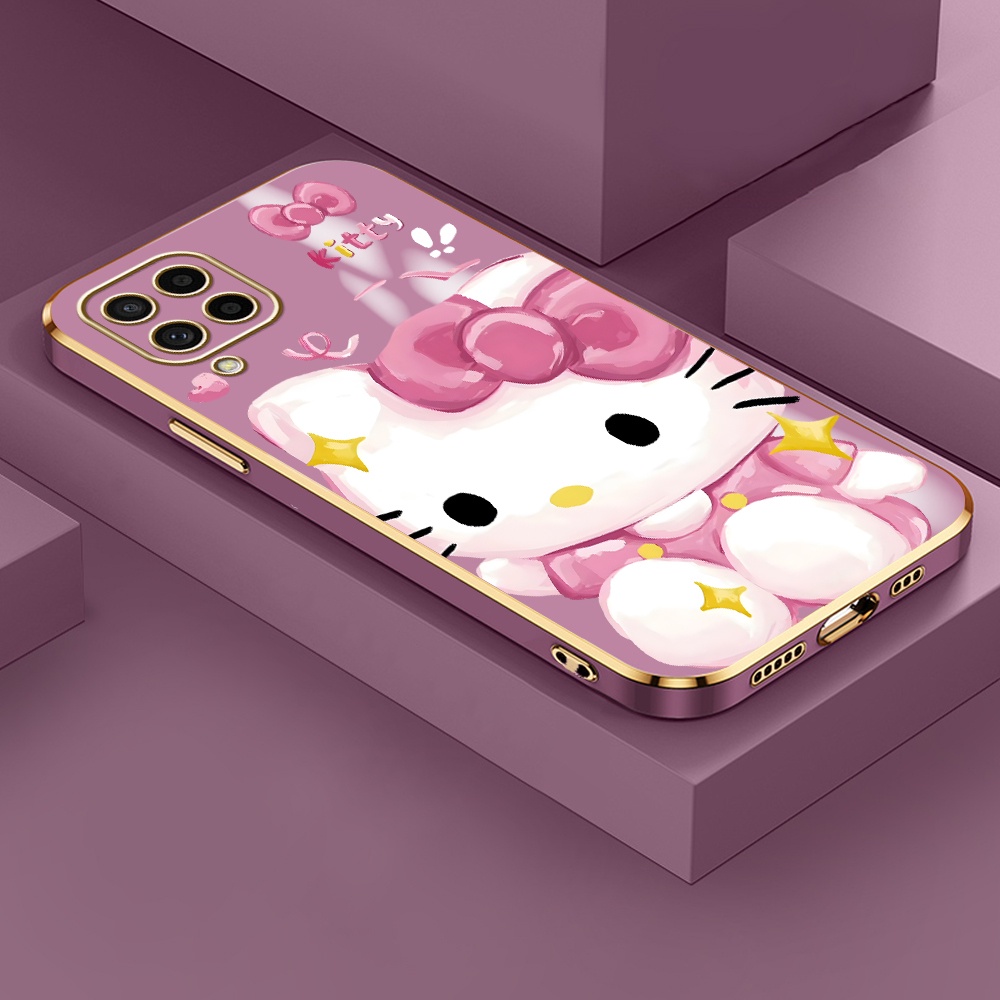 Capinha Para Samsung Galaxy M53 5G Case De Celular Macia Soft Silicone casal Desenho Fofo Anti choque Protetora DD1095 em Oferta na Shopee