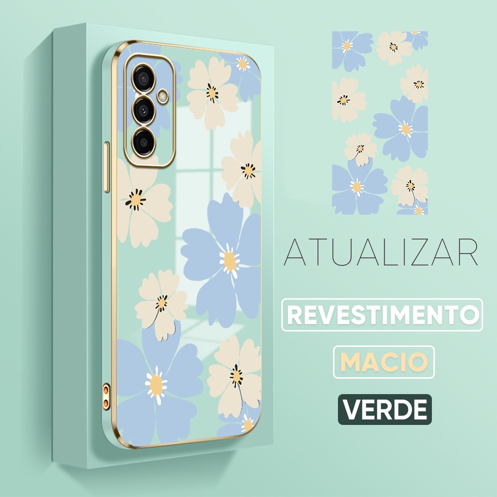 Capa Para Samsung Galaxy M23 M13 4G 5G Capinha De Celular Flower Soft Case 1228 DD em Oferta na Shopee