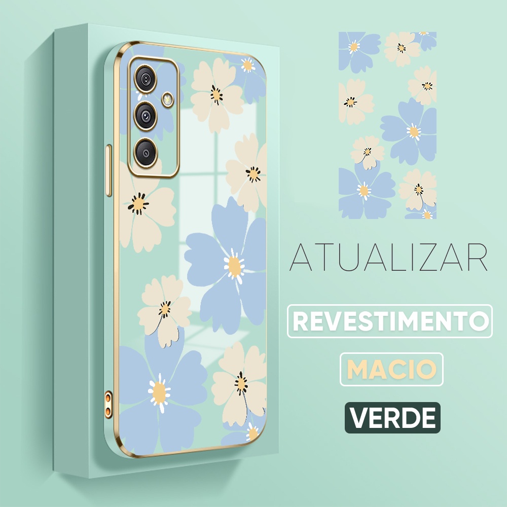 Capa Para Samsung Galaxy M34 5G Capinha De Celular Flower Soft Case 1228 DD em Oferta na Shopee