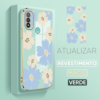 Capa Para Motorola Moto E20 Capinha De Celular Flower Soft Case 1228 DD em Oferta na Shopee