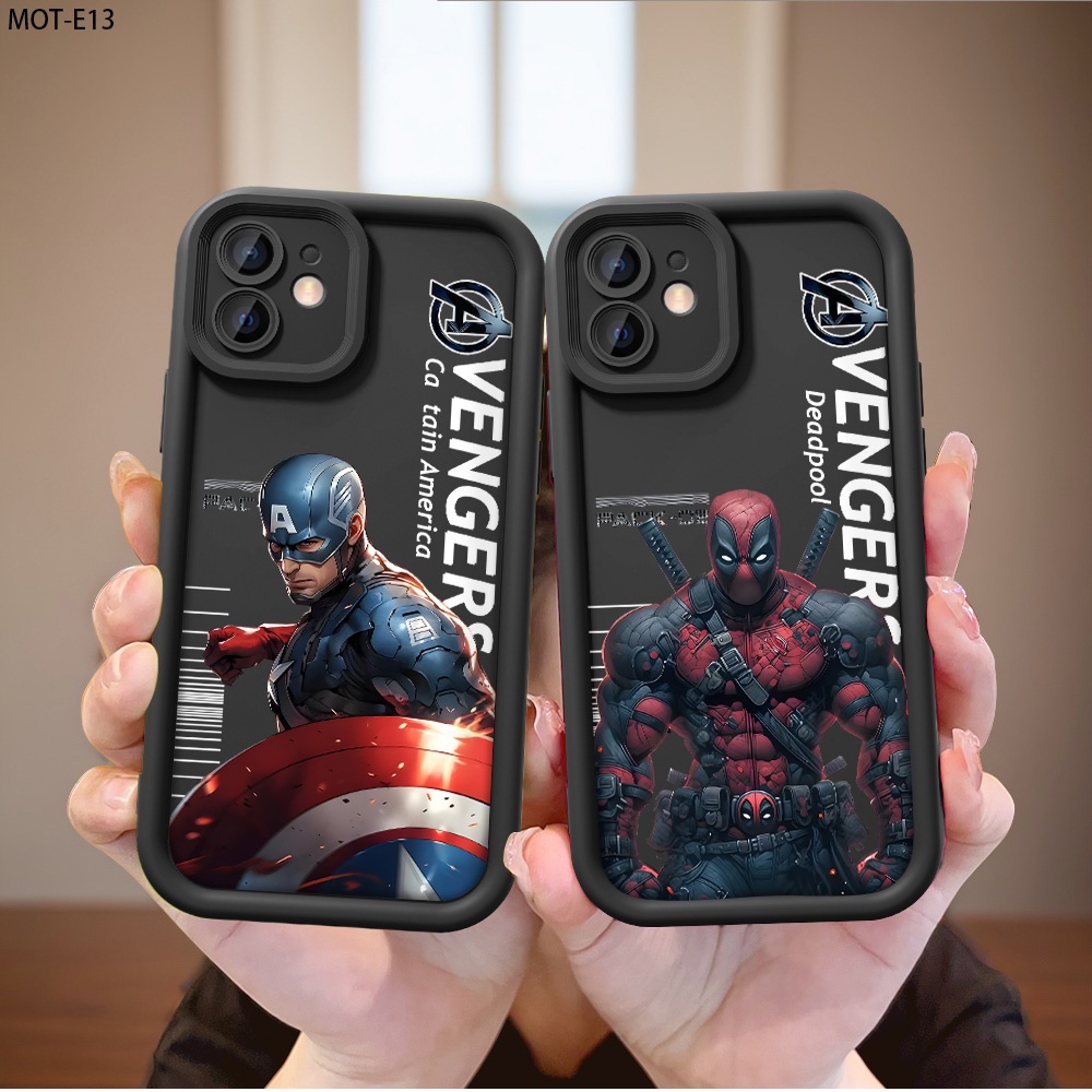 Capinha Para Motorola Moto G24 G20 E22 E13 G75 G05 G04S G15 G14 G22 G30 G32 G34 G52 G53 G54 G60 G84 4G 5G Black JT 5161 em Oferta na Shopee