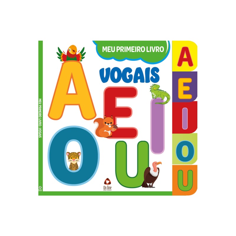 Livro Meu Primeiro Livro | Vogais em Oferta na Shopee