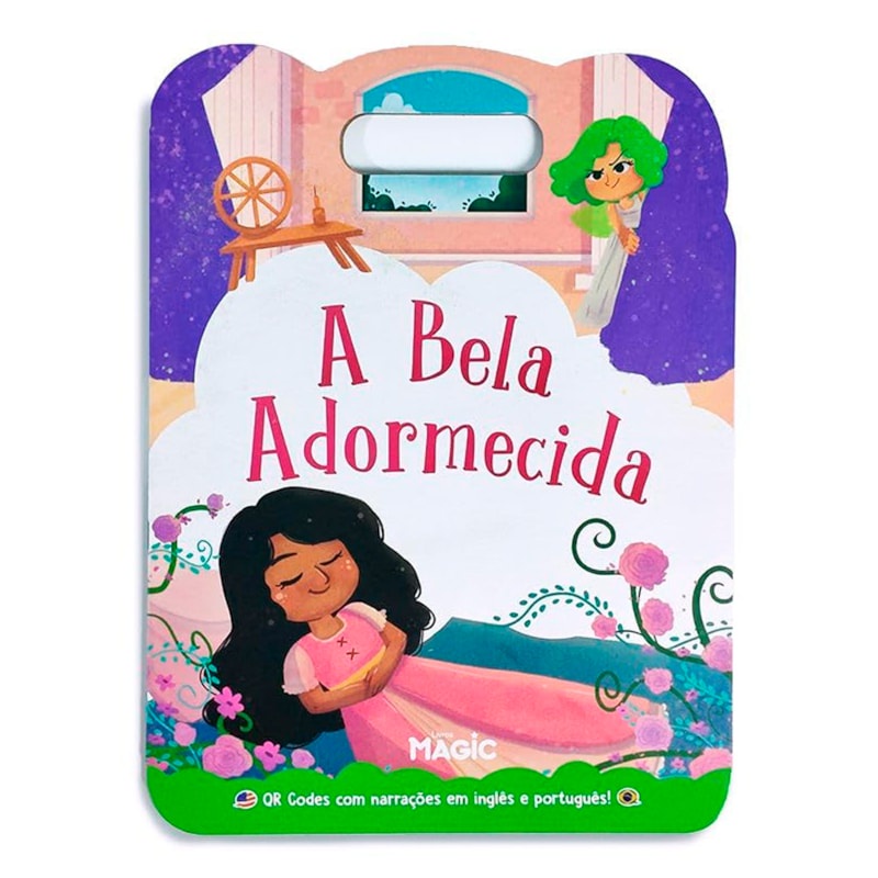 Livro A Bela Adormecida| QR Codes de Narrações em Inglês e Português em Oferta na Shopee