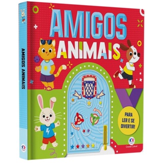 Livro Amigos Animais | Para Ler e Se Divertir em Oferta na Shopee