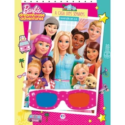 Livro Barbie | A Casa dos Sonhos | 3-D | 3 a 5 Anos