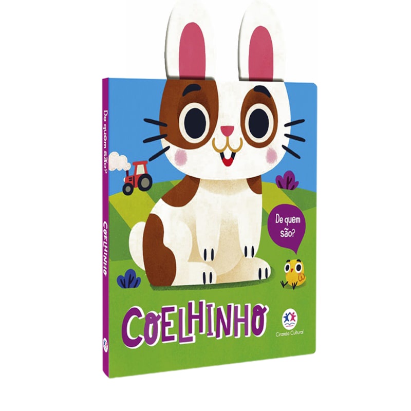 Livro Coelhinho | De Quem São? em Oferta na Shopee