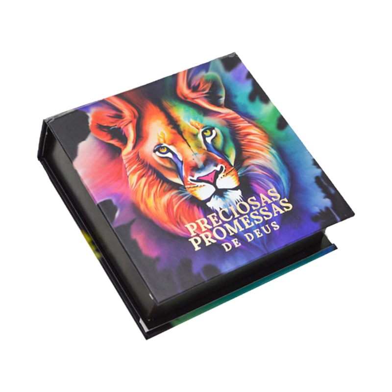 Livro Preciosas Promessas de Deus | Caixinha de Promessas | Leão