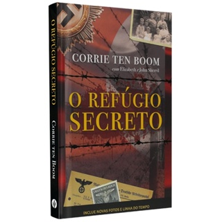 Livro O Refúgio Secreto | Corrie Ten Boom com Elizabeth e John Sherril em Oferta na Shopee