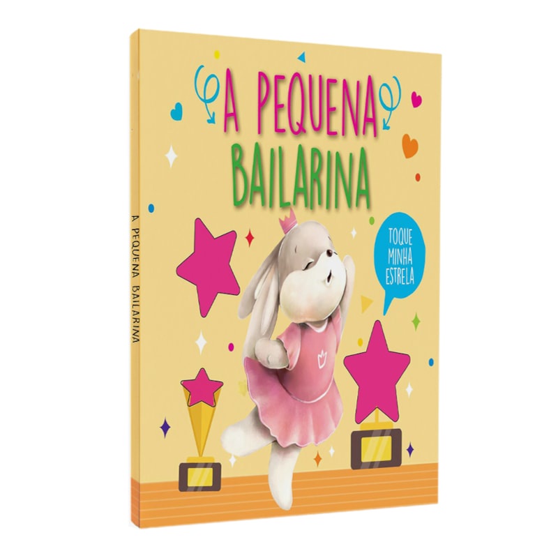 Livro Toque Minha Estrela | A Pequena Bailarina em Oferta na Shopee