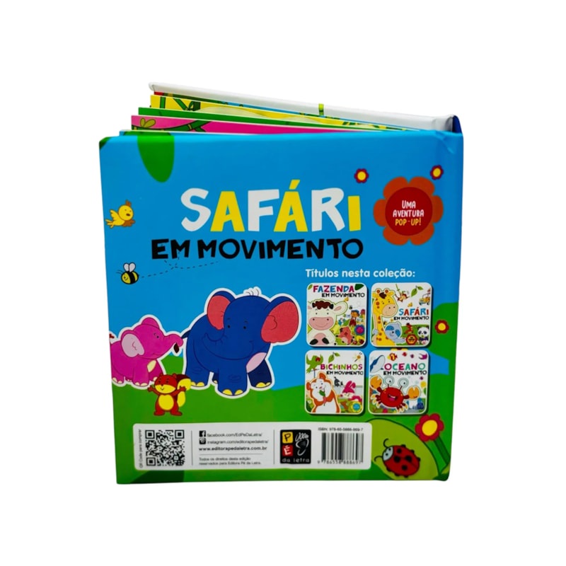 Livro Safári em Movimento | Uma Aventura Pop-Up! — imagem 2 de 2