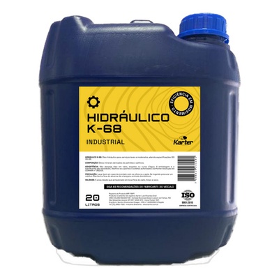 Oleo Hidraulico 68 Carregadeira Caçamba Balde 20 Litros